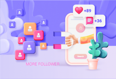 Good Instagram content attract more followers as a magnet.