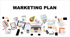 Some people on a meeting are making plans on digital marketing.